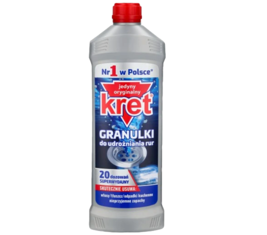 GLOBAL KRET GRANULKI DO UDRAŻNIANIA RUR 800 GR