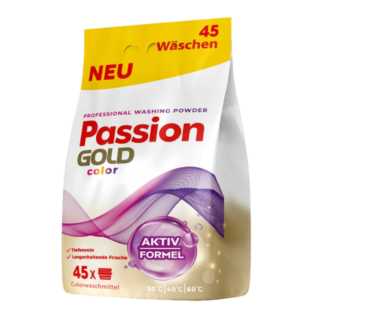 PASSION GOLD PROSZEK DO PRANIA PROFESSIONAL COLOR  2,7KG