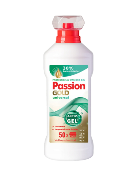 PASSION GOLD ŻEL DO PRANIA PROFESSIONAL UNIVERSAL 2 L 50 PRAŃ